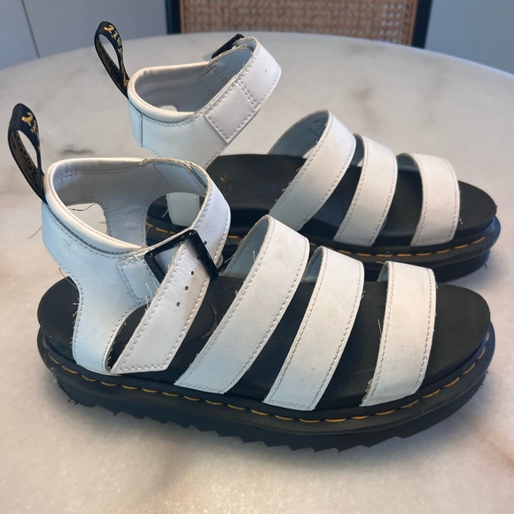 Dr. Marten Blaire Sandals White Hydro - Picture 4 of 4